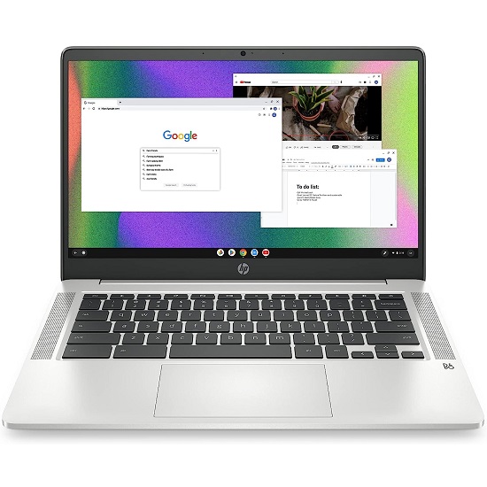 buy Computers HP Chromebook 14in Laptop 14a-na0226nr N4120 4GB RAM 64GB eMMC - click for details